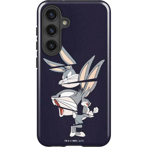 Looney Tunes Bugs Bunny Sliced Galaxy S25 Plus Impact Case